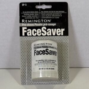 Remington Facesaver Electric Pre-Shave Powder 1 Pack, 2.1 oz New Unused NOS